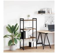 Bookshelf Old Wood 60x30x120cm Engineered Wood Industrial Tiered Shelving Sturdy