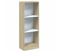 Bookshelf Standing Shelf Storage Rack Book Cabinet Engineered Wood vidaXL