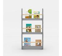Bookshelf Storage Display Rack Bookcase Wall Shelf 3 Tier Wooden