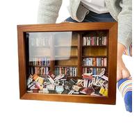 Bookshelf Stress Reliever - Tiny Bookcase Set, Handheld Anxiity Relief Decor, Artistic Mini Library Display | Soothing Motion Engagement Focus Balance for Scenerios Gift Shelves Bedrooms Use