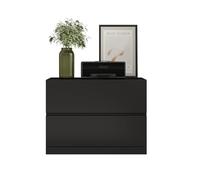 Bookshelf Unique Nightstand Bedside Modern Night Stand Wooden End Table Night Table Dresser For Bedroom Farmhouse Furniture Storage Organizer(Dark Gray)