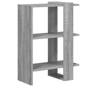 vidaXL Bookshelf Grey Sonoma 52 x 25 x 71.5 cm Engineered Wood
