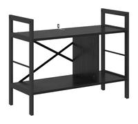 vidaXL Bookshelf Smoked Oak 75 x 30 x 156 cm Engineered Wood