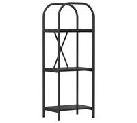 vidaXL Bookshelf Black Oak 40 x 30 x 146 cm Engineered wood