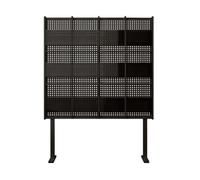Bookshelves Floor-to-Ceiling Bookshelf, Magazine Storage Rack, Reading Display, Multi-Layer CD Modern(Black,106cm)