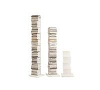 Bookshelves Invisible Bookshelf, Floor to Corner Bookcase, Simple and Free Installation Shelving Modern(126CM)