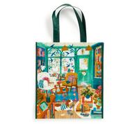 Galison Reusable Shopping Bag Books of Wonder – Lightweight Eco-Friendly for Groceries & Travel