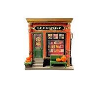 Bookstore WallFlower Projector Nightlight, Cozy Bookstore Wall Plug in for Fall Reading, Creative Micro Night Light Bookstores, Gift for Book Lovers(1pc)