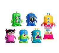 Booksy Monster Tails - Action Figure Toy with a Miniature Educational Book, Styles May Vary