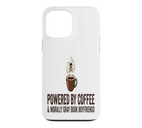 Booktok Romance Powered By Coffee Morally Gray Book Boyfrien Case for iPhone 13 Pro Max