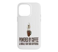 Booktok Romance Powered By Coffee Morally Gray Book Boyfrien Case for iPhone 14 Pro Max