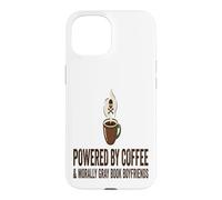 Booktok Romance Powered By Coffee Morally Gray Book Boyfrien Case for iPhone 15