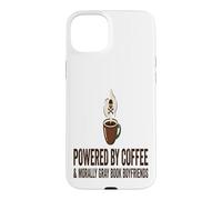 Booktok Romance Powered By Coffee Morally Gray Book Boyfrien Case for iPhone 15 Plus