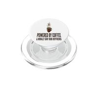 Booktok Romance Powered By Coffee Morally Gray Book Boyfrien PopSockets PopGrip for MagSafe