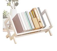 Booktop Book Storage Shelf - Desk Organizer with Tilt Counter Bookshelf | Space Salary Storage Rack for Books, Office Supplies, Table Organizer