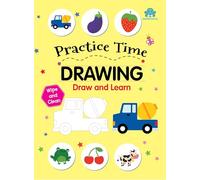 Booktopus Let's Practice Wipe and Clean Drawing - Learning Activity Books for Kids 6+ Years - Early Learning Books