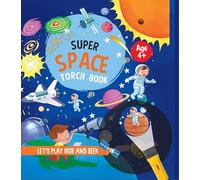 Booktopus Torch Discovery Book - Super Space Hidden Picture Book with Torch - Learning Activity Books for Kids 4+ Years - Interactive Book