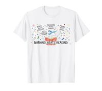 Booktrovert Nothing Beat Reading Rock Paper Scissors Teacher T-Shirt