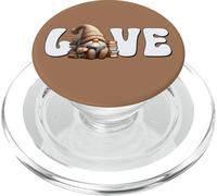 Bookworm Gnome For Librarian And Teacher Who Love Reading PopSockets PopGrip for MagSafe