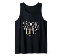 Bookworm Life Typography Reading Aesthetic Tank Top