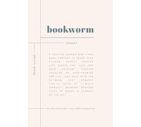 Bookworm Notebook: Lined Journal - Reading Log, TBR Tracker & Book Club Notes - Perfect Gift for Book Lovers