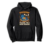 Bookworm please I am a book dragon for the library lover Pullover Hoodie