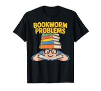 Bookworm Problems Funny Reading T-Shirt