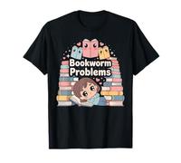 Bookworm Problems Funny Reading T-Shirt