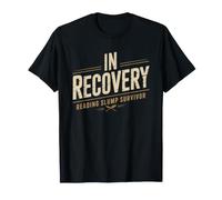 Bookworm Recovery Reading Slump Humor Identity Again T-Shirt