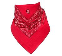Boolavard 100% Cotton 1pcs, 6pcs or 12pcs Pack Bandanas with Original Paisley Pattern Colour of Choice Headwear/Hair (Fuchsia)