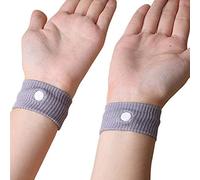Boolavard 4Pcs Travel Wristbands,Anti-Nausea Motion Sickness Relief Wrist Band, for Morning Sickness, Acupressure Wristbands for Nausea Relief Car Sickness Bracelet (2 Pairs)
