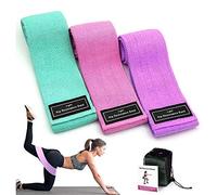 Boolavard Glute Fabric Resistance Hip Band for Legs and Butt Fabric Booty Bands for Women Men Exercise Heavy Thick Cloth Squat Band Circle