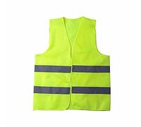 Boolavard Hi Vis Safety Vest - Yellow Reflective High Visibility, Hi Vis Silver Strip, Men Women, Work, Cycling, Runner, Surveyor, Volunteer, Crossing Guard, Road, Construction, Neon