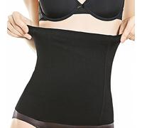 Boolavard Invisible Tummy Trimmer Body Shaper Weight Loss Belt Invisible (Black, 3XL)