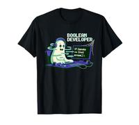 Boolean Developer, Funny Dev Computer Science Halloween T-Shirt