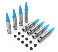 BOOLIT EYE Pro 223 REM Safety Trainer Cartridge Dummy Rounds/Dry Fire Training Snap Caps Close to Real Weight, 8 Pcs