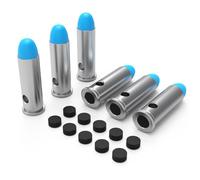 BOOLIT EYE Pro 38SPL Safety Trainer Cartridge Dummy Rounds/Dry Fire Training Snap Caps Close to Real Weight, 6 Pcs