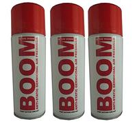 Boom Air Freshener Aerosol Industrial Strength - One button to operate, efficient, easy and effective (3 cans)