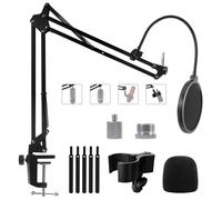 Boom Arm Mic Stand for Blue Yeti, HyperX Quadcast, Nano, Snowball, Elg