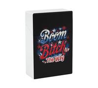 Boom Bitch Get Out The Way Funny Cigarette Case Stylish Cigarettes Holder Box Ideal Gifts for Men Women Smoker