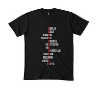 Boom Boom Ciao Money Heist Funny Acronim DMN t-Shirt bl Black