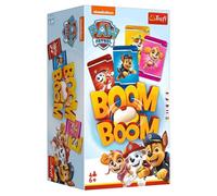 Trefl, Boom Boom Dog Patrol, Dynamic Family Game, Wind Chime for the Whole Family, Card Game with Bohden Fairy Tale Game Dog Patrol, Family Game for Children from 6 Years