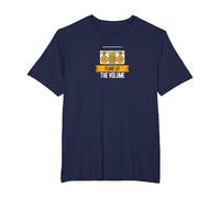 Boom Box: Pump Up The Volume: Retro 80s Music T-Shirt, Men's Big and Tall, Navy Blue, 3X Tall