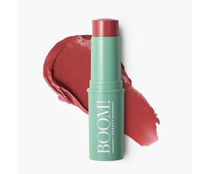 BOOM! by Cindy Joseph Boomstick Rose Nude, 3-in-1 Cream Blush Stick for Eyes, Lips & Cheeks, Long-Wearing Blendable & Buildable Colour for Mature Skin, Vegan & Cruelty-Free