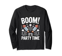 Boom It’s Party Time New Years Eve Long Sleeve T-Shirt