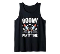 Boom It’s Party Time New Years Eve Tank Top