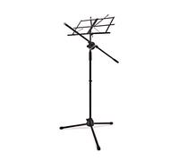 Boom Mic Stand with Music Stand by Gear4music