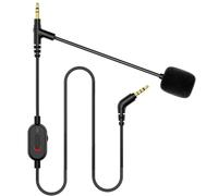 Boom Microphone Cable For Sony WH-1000XM5 WH-1000XM4 WH-1000XM3 WH-1000XM2 MDR-1000X- Headphones,Braided Cable With External Microphone Replacement,With Volume Control And Mute Switch