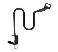 Boom Microphone Mount - 3/8-5/8 Inch Adapter, Flexible Gooseneck Arm, Adjustable Mics Support | Recording Streaming Setup, Professional Audio Accessory for Podcast Singing Gamings Office Studio
