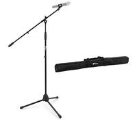 Boom Microphone Stand with Tripod Base and Bag - Black - TIGER MCA34-BK